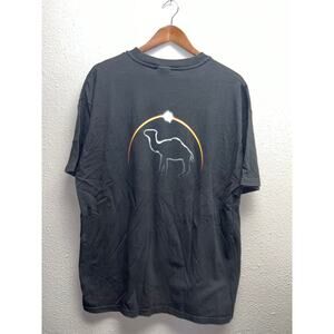 Vintage Camel Cigaretes Shirt Black Pocket Eclipse Cig Promo 90s Tee 1990s XL